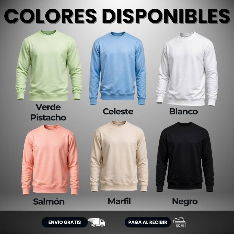 BUZO CUELLO REDONDO PREMIUM