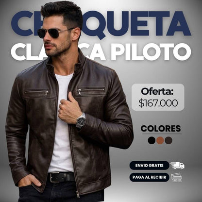 CHAQUETA CLASICA PILOTO