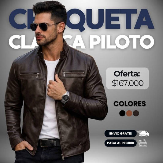 CHAQUETA CLASICA PILOTO