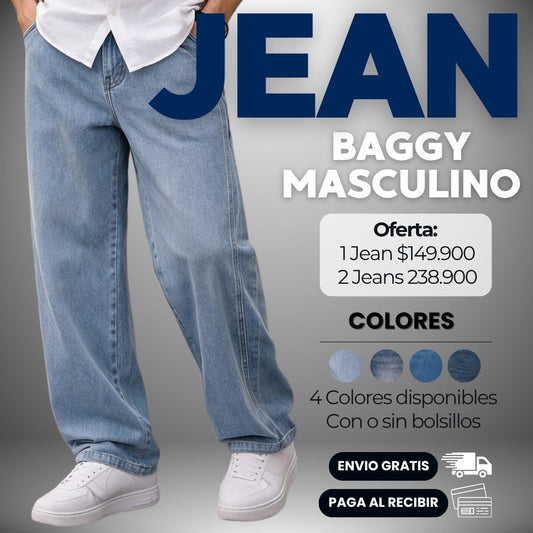 JEAN BAGGY MASCULINO
