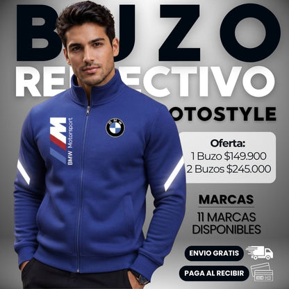 BUZO REFLECTIVO PREMIUM MOTOSTYLE