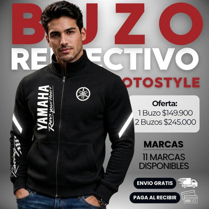 BUZO REFLECTIVO PREMIUM MOTOSTYLE