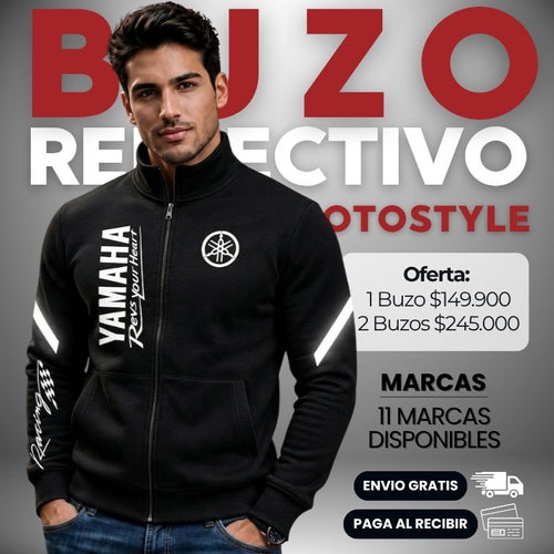 BUZO REFLECTIVO PREMIUM MOTOSTYLE